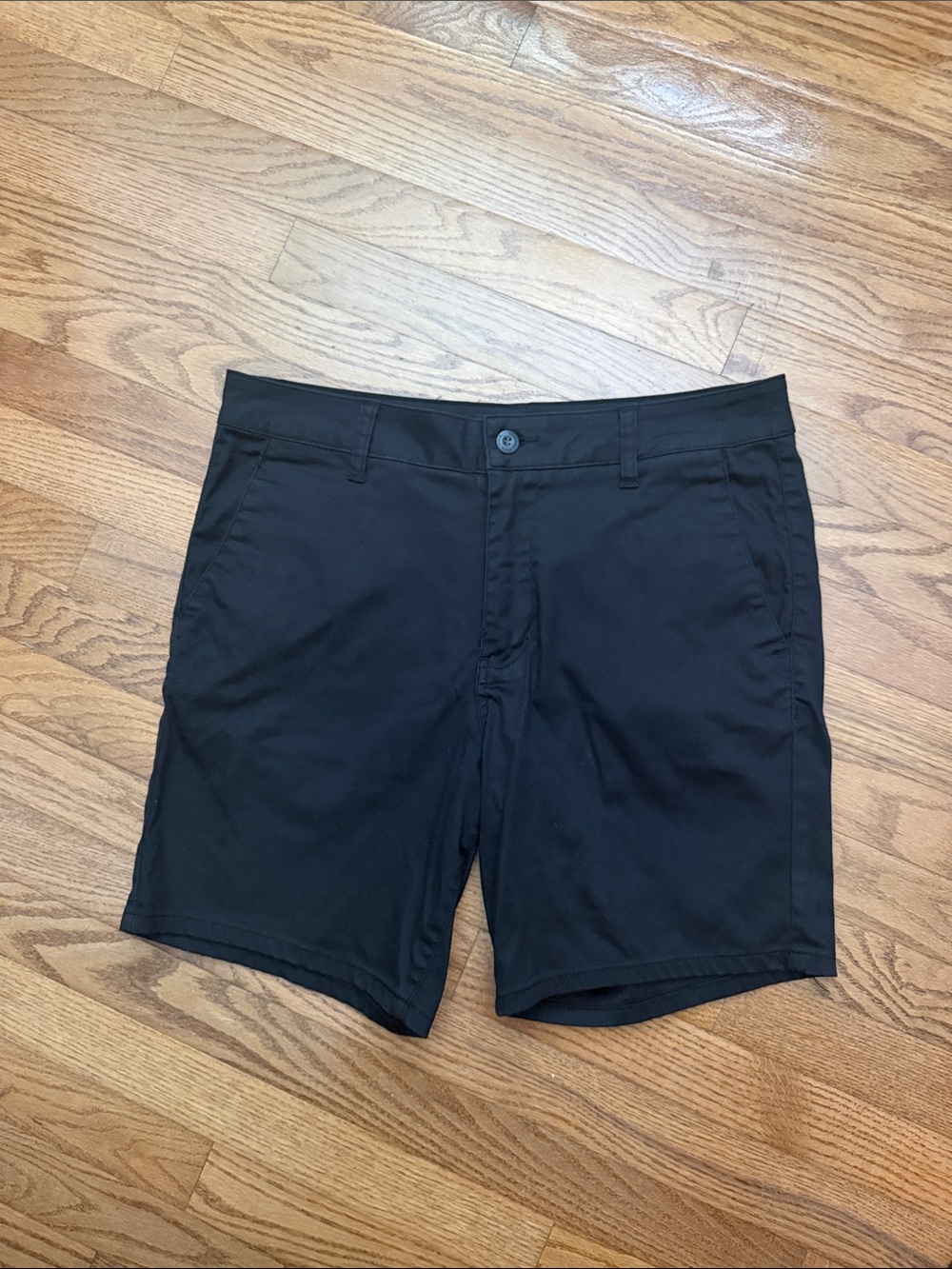 RSQ Men's Black Chino Shorts